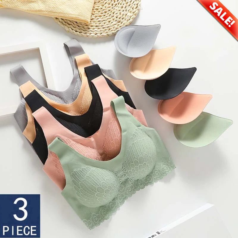 Seamless Air Bra 3pcs/pack