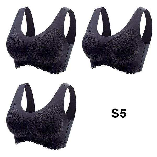 Zexy and Classy - Set of 3pcs Seamless Bras - No Metal (Day or Comfortable Night Use)