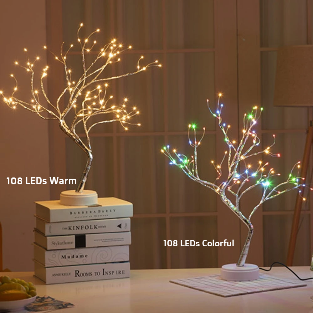 christmas bonsai tree with lights LEDs Bonsai Tree Light / Night Light – Zexy and Classy