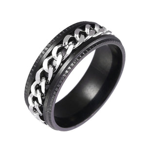 Rotating Chain Ring -Titanium Stainless Steel (Stress Relief)