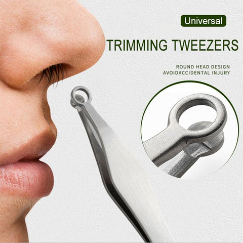 2 Pieces - Universal Nose Hair Trimming (No Pull / No Pain) No Electricity